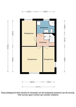 Plattegrond - Gaffelhof 19, 6418 KB Heerlen - Gaffelhof 19 Heerlen - Verdieping 2D.jpg